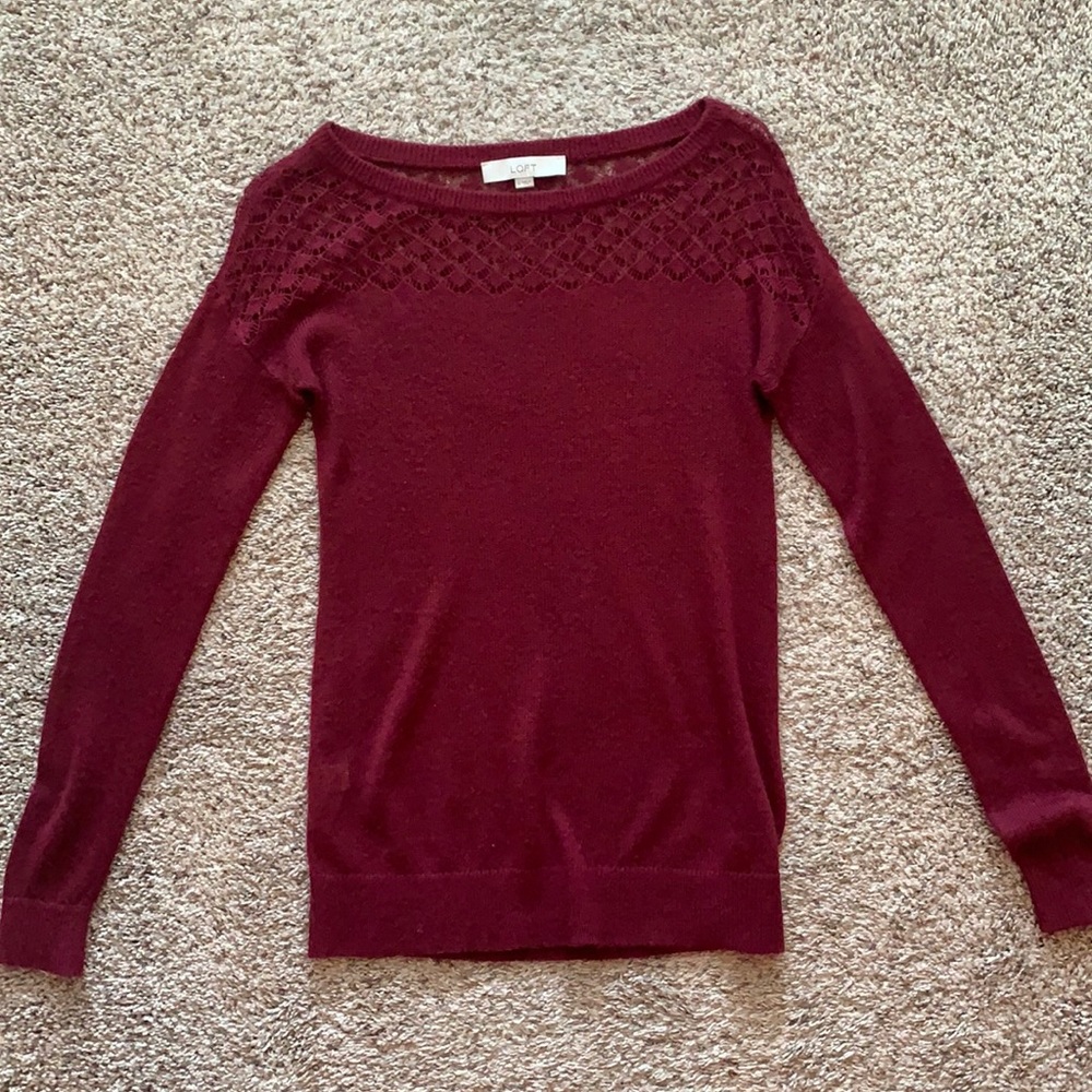 Loft long sleeved light sweater